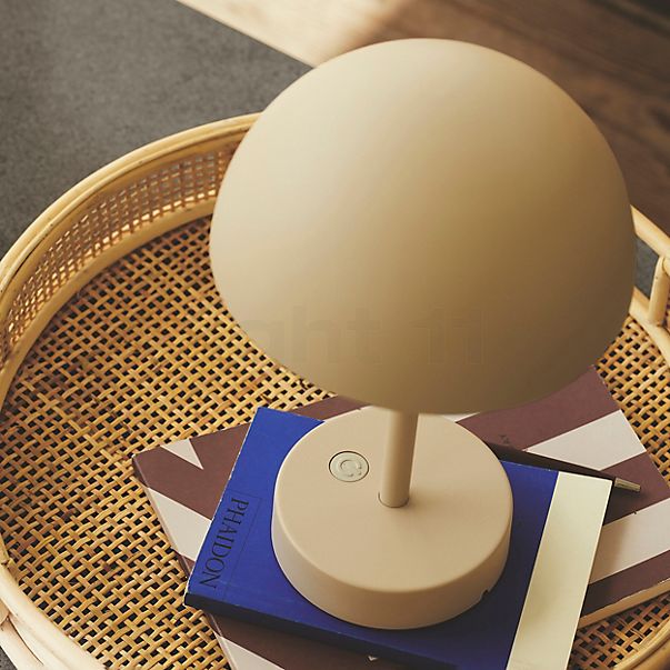 Nordlux Ellen To-Go Lampe rechargeable LED beige