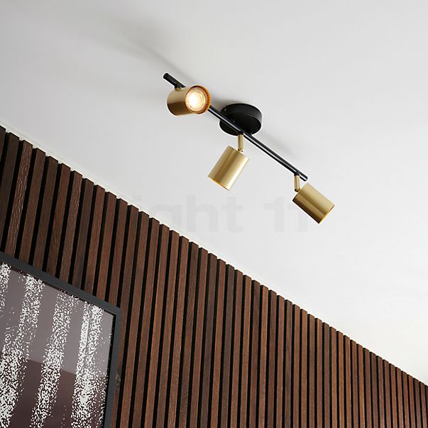 Nordlux Explore, lámpara de techo 3 focos latón , Venta de almacén, nuevo, embalaje original