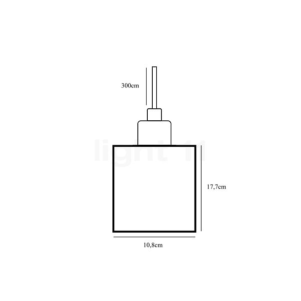 Nordlux Hollywood Pendant Light amber sketch