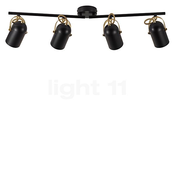 Nordlux Lotus Spot 4 lamps black/brass