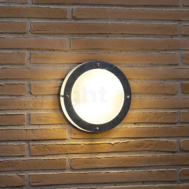 Nordlux Malte, lámpara de pared galvanizado