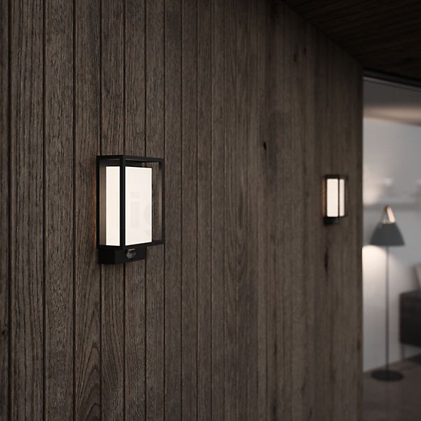 Nordlux Nestor, lámpara de pared LED con sensor de movimiento grafito , Venta de almacén, nuevo, embalaje original