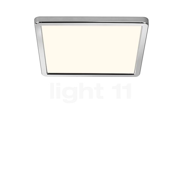 Nordlux Oja Square Ceiling Light LED chrome - IP54