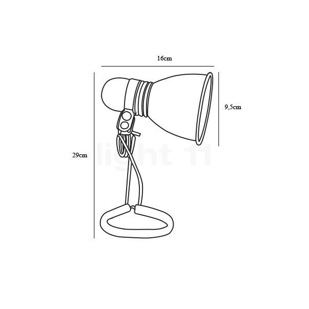 Nordlux Photo Clamp Light silver sketch