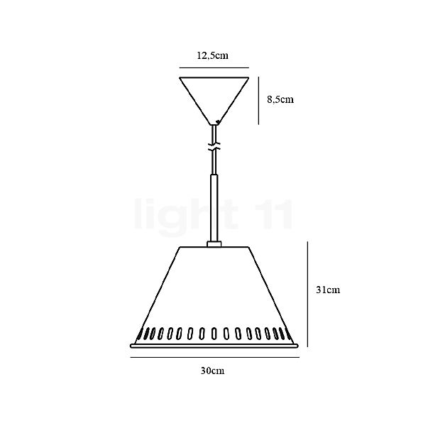 Nordlux Pine Hanglamp zwart schets