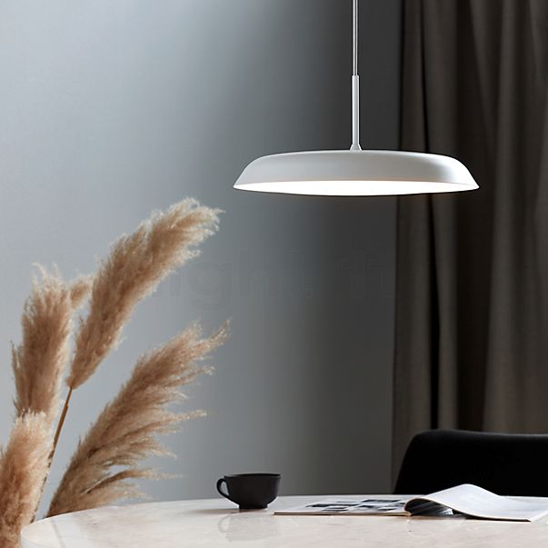 Nordlux Piso, lámpara de suspensión LED blanco