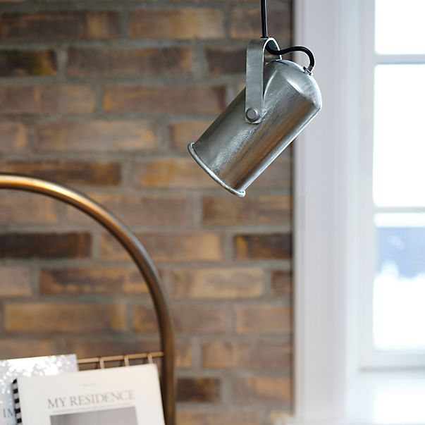Nordlux Porter, lámpara de suspensión cinc - 21 cm