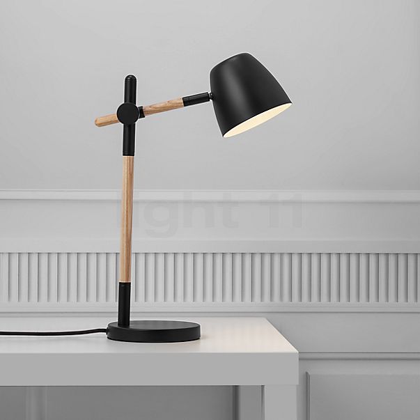 Nordlux Theo Lampe de table noir