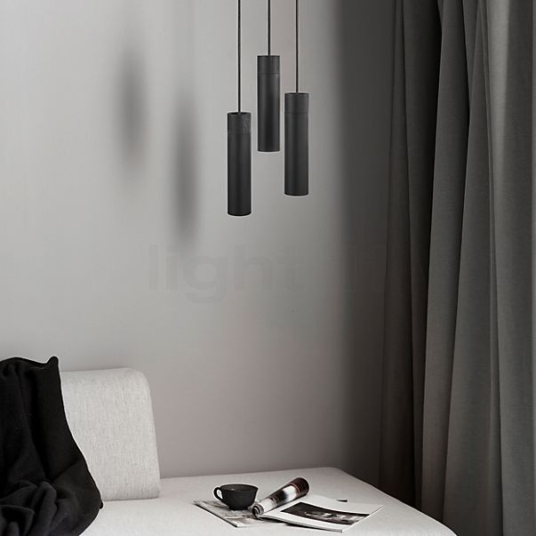 Nordlux Tilo Pendant Light 3 lamps black