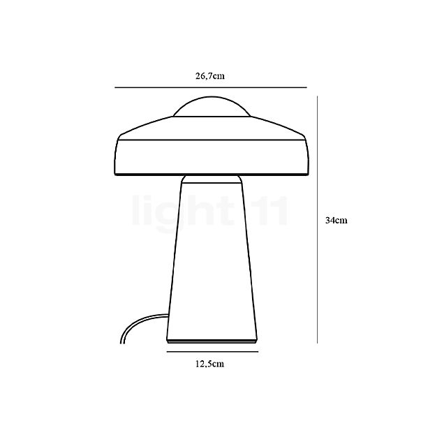 Nordlux Time Table Lamp black sketch