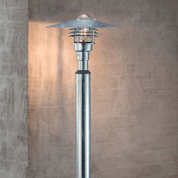 Nordlux Vejers 2M Lampe de mât galvanisé