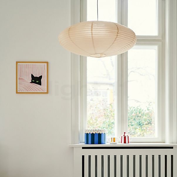 Nordlux Villo, lámpara de suspensión negro/beige - florón halbkugel