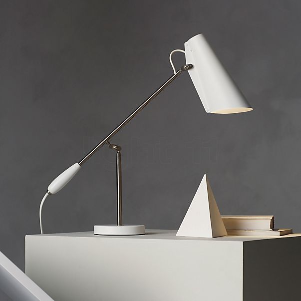  Birdy Lampe de table blanc/acier