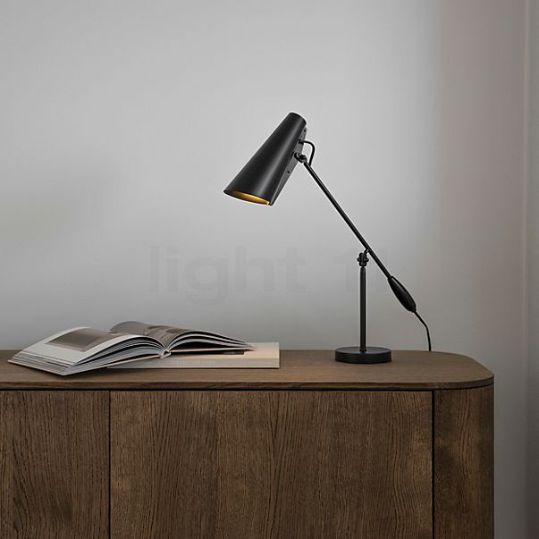  Birdy Lampe de table noir / noir