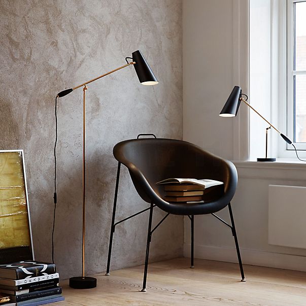  Birdy Vloerlamp wit/staal
