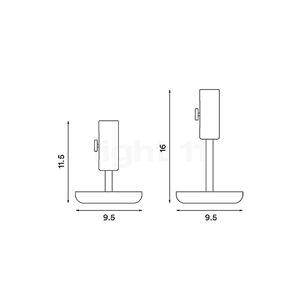 Northern Granny sort - 16 cm skitse