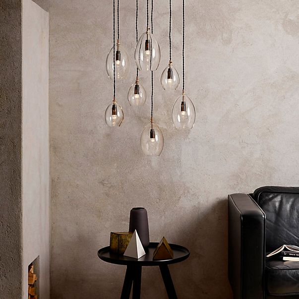  Unika Pendant light transparent - large