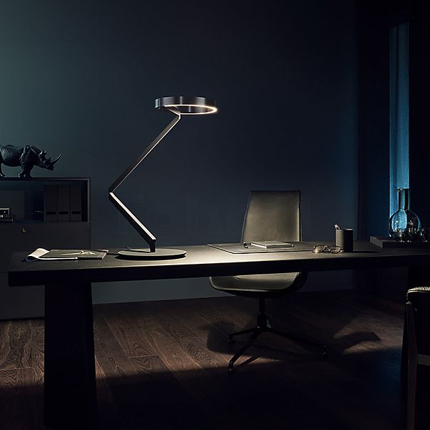 Occhio Gioia Equilibrio Desk Lamp LED head black phantom/body black matt