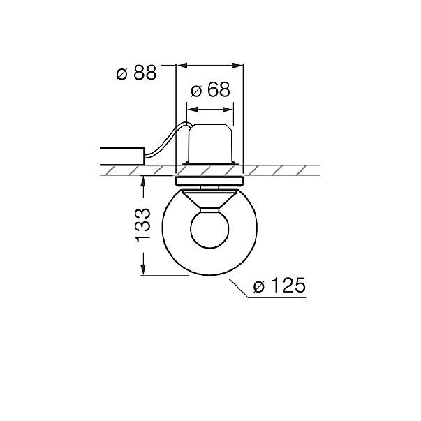 Occhio Luna Piena 125 Flat Air – Lámpara de techo led — imagen 5