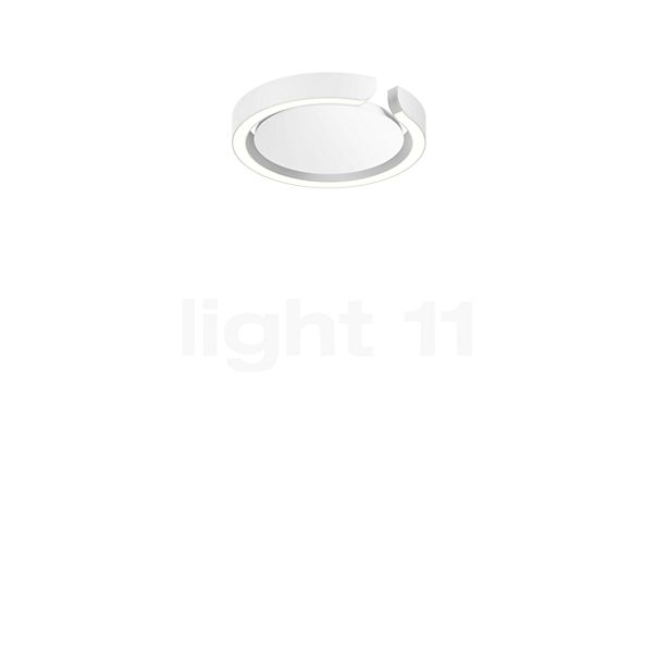 Occhio Mito Soffitto 20 Up Narrow Applique/Plafonnier LED tête blanc mat/couverture blanc mat - Occhio Air
