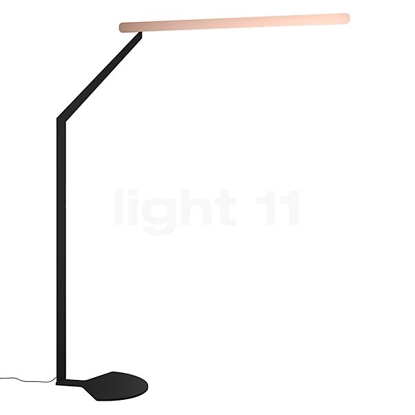Occhio Mito Terra 3D Floor Lamp LED head gold matt/body black matt