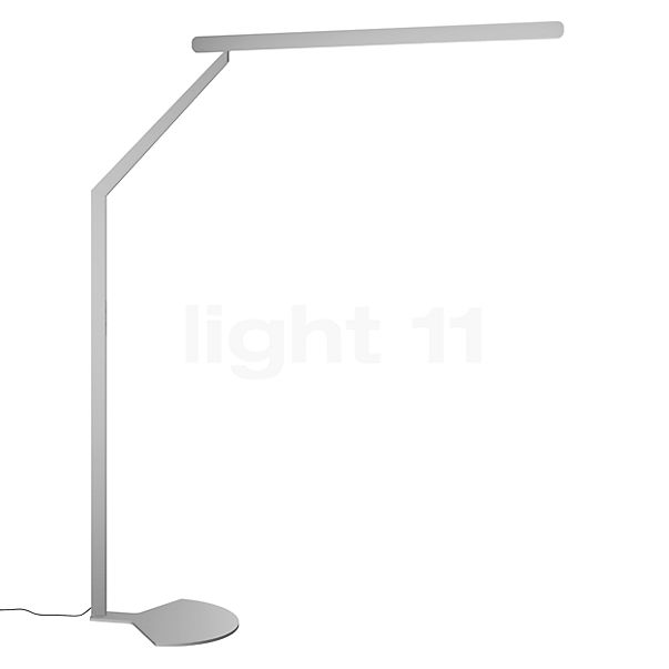 Occhio Mito Terra 3D Floor Lamp LED head silver matt/body silver matt