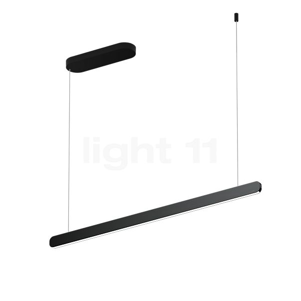 Occhio Mito Volo 100 Fix Up Table Lampada a sospensione LED testa black phantom/rosone nero opaco - Occhio Air