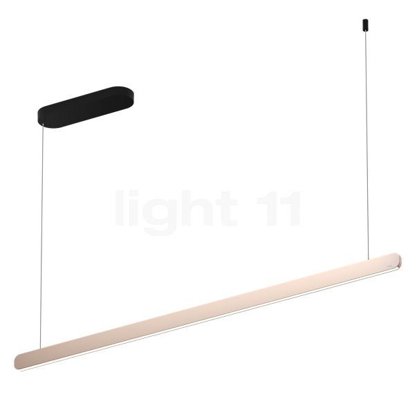 Occhio Mito Volo 140 Fix Up Room Hanglamp LED kop goud mat/plafondkapje zwart mat - Occhio Air