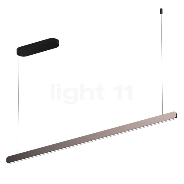 Occhio Mito Volo 140 Fix Up Table Hanglamp LED kop phantom/plafondkapje zwart mat - DALI
