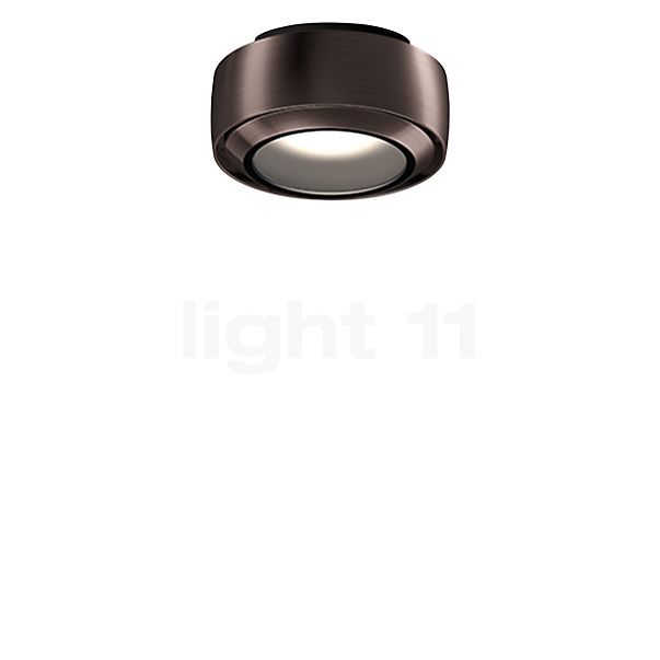 Occhio Più R Alto V Volt S100 Ceiling Light LED head phantom/ceiling rose black matt/cover phantom - 2,700 K