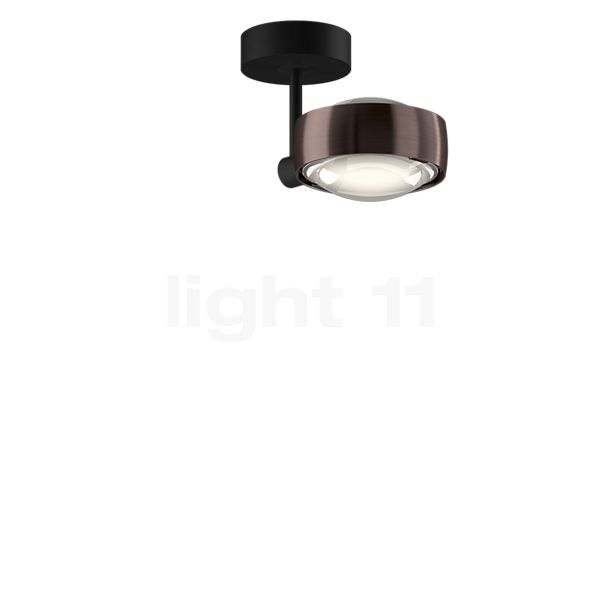 Occhio Sento Faro 10 Up D Plafondlamp LED kop phantom/body zwart mat/plafondkapje zwart mat - 3.000 K - Occhio Air