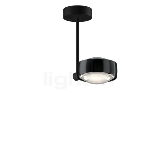 Occhio Sento Faro 20 Up D Plafondlamp LED kop black phantom/body zwart mat/plafondkapje zwart mat - 3.000 K - Occhio Air