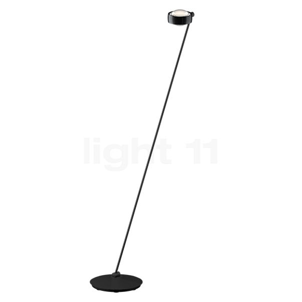 Occhio Sento Lettura 160 D Floor Lamp LED left head black phantom/body black matt - 3,000 K - Occhio Air