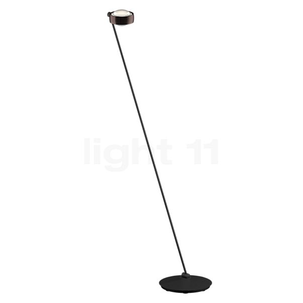 Occhio Sento Lettura 160 D Floor Lamp LED right head phantom/body black matt - 3,000 K - Occhio Air