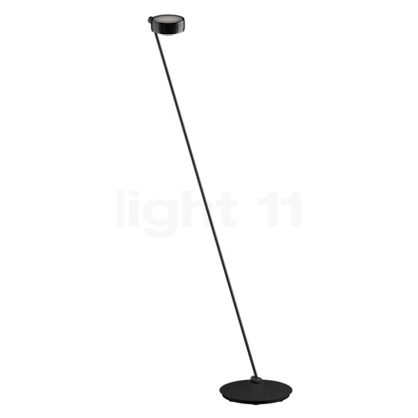 Occhio Sento Lettura 160 E Floor Lamp LED right head black phantom/body black matt - 3,000 K - Occhio Air