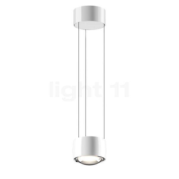 Occhio Sento Sospeso Var Up E Pendant Light LED white glossy - 3,000 K - Occhio Air