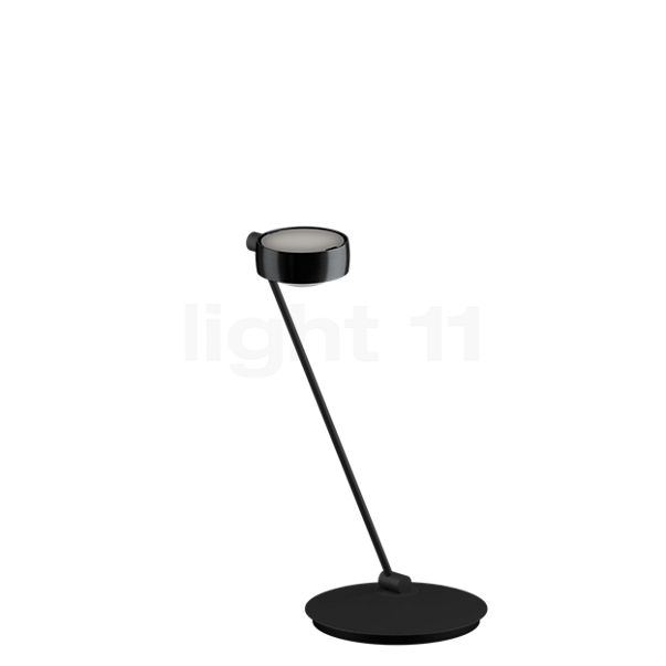 Occhio Sento Tavolo 60 E Bordlampe LED højre hoved black phantom/body sort mat - 3.000 K - Occhio Air
