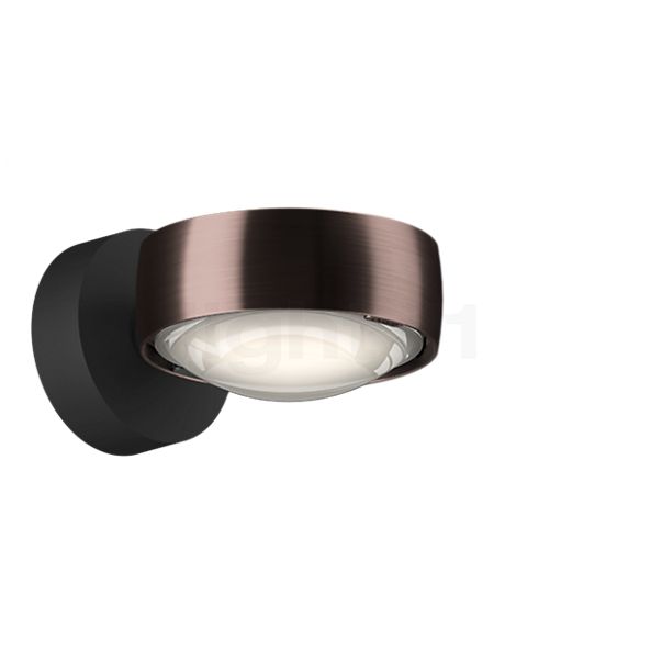 Occhio Sento Verticale Up E Wall Light LED rotatable head phantom/wall bracket black matt - 3,000 K - Occhio Air