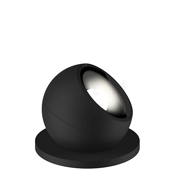 Occhio Sito R Basso Volt S40 Spot de sol LED Outdoor tête noir mat/pied noir mat - 3.000 k