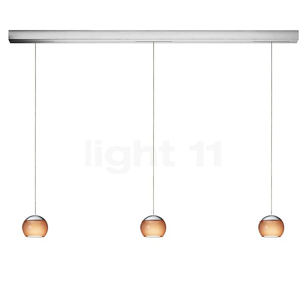 Oligo Balino Suspension 3 foyers LED - réglage en hauteur invisible