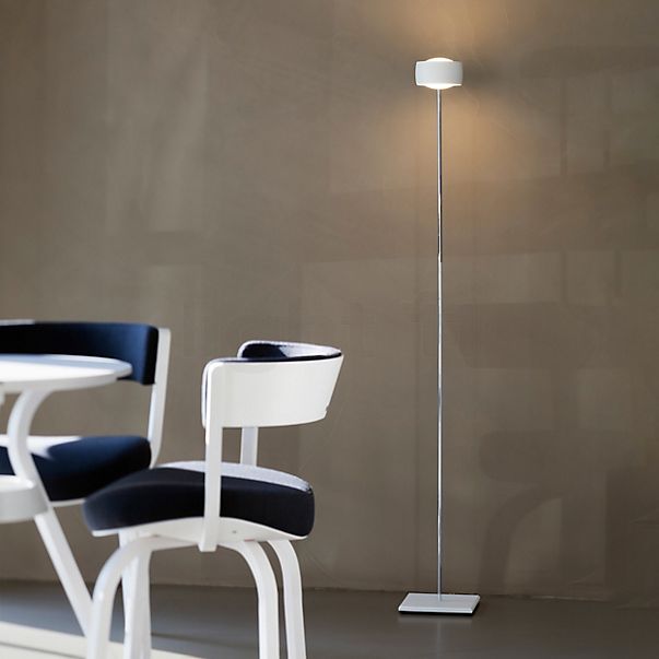 Oligo Grace Lampadaire LED blanc mat