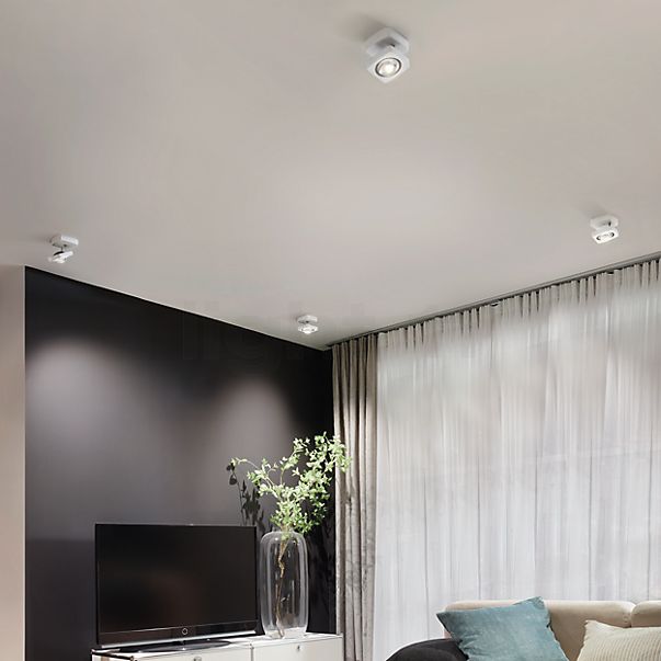 Oligo Kelveen Lampada da soffitto/parete LED bianco opaco, 90°