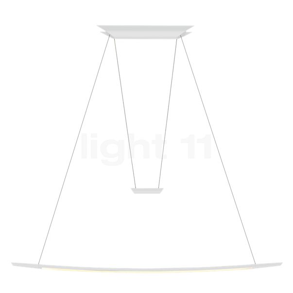 Oligo Lisgo Sky Pendant Light LED white matt - 140 cm
