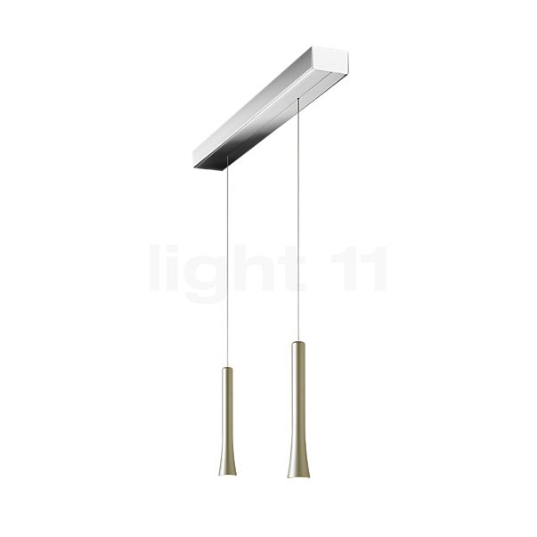 Oligo Rio Hanglamp 2-lichts LED - onzichtbaar in hoogte verstelbaar