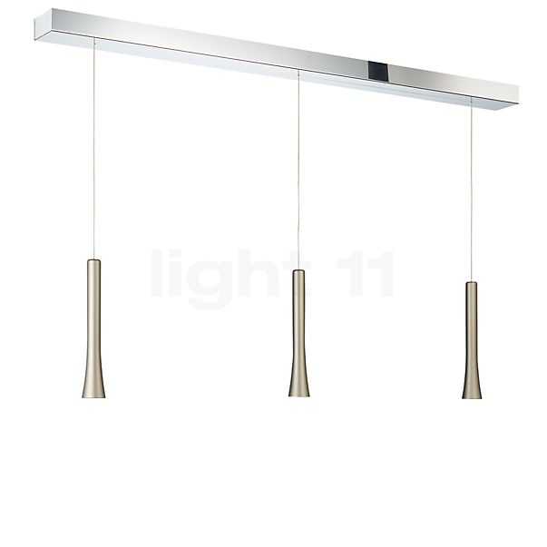 Oligo Rio Pendant Light 3 lamps LED - invisibly height adjustable