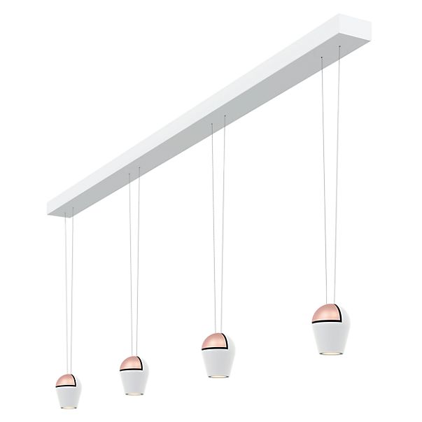 Oligo Slack-Line Nabo, lámpara de suspensión LED 4 focos