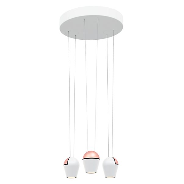 Oligo Slack-Line Nabo, lámpara de suspensión LED Cluster
