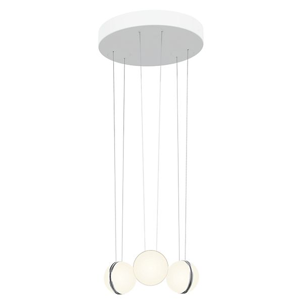 Oligo Slack-Line Nova, lámpara de suspensión LED Cluster