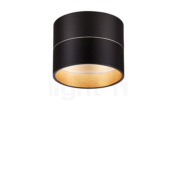 Oligo Tudor Ceiling Light LED black/gold - 9,5 cm