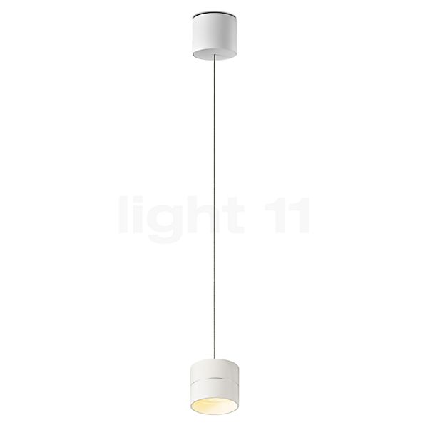 Oligo Tudor Pendel LED - usynlig højdejusterbar hvid mat - 9,5 cm